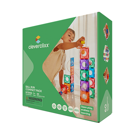 Cleverclixx Ball Run Compact Pack Intense | 60 Stuks