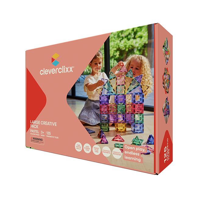 Cleverclixx Large Creative Pack Pastel | 125 Stuks