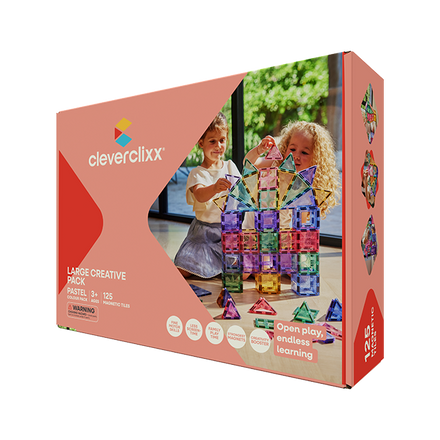 Cleverclixx Large Creative Pack Pastel | 125 Stuks