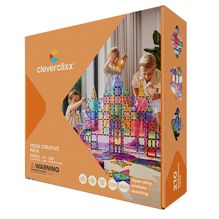 Cleverclixx Mega Creative Pack Pastel | 210 Stuks