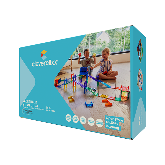 Cleverclixx Race Track Intense | 65 Stuks