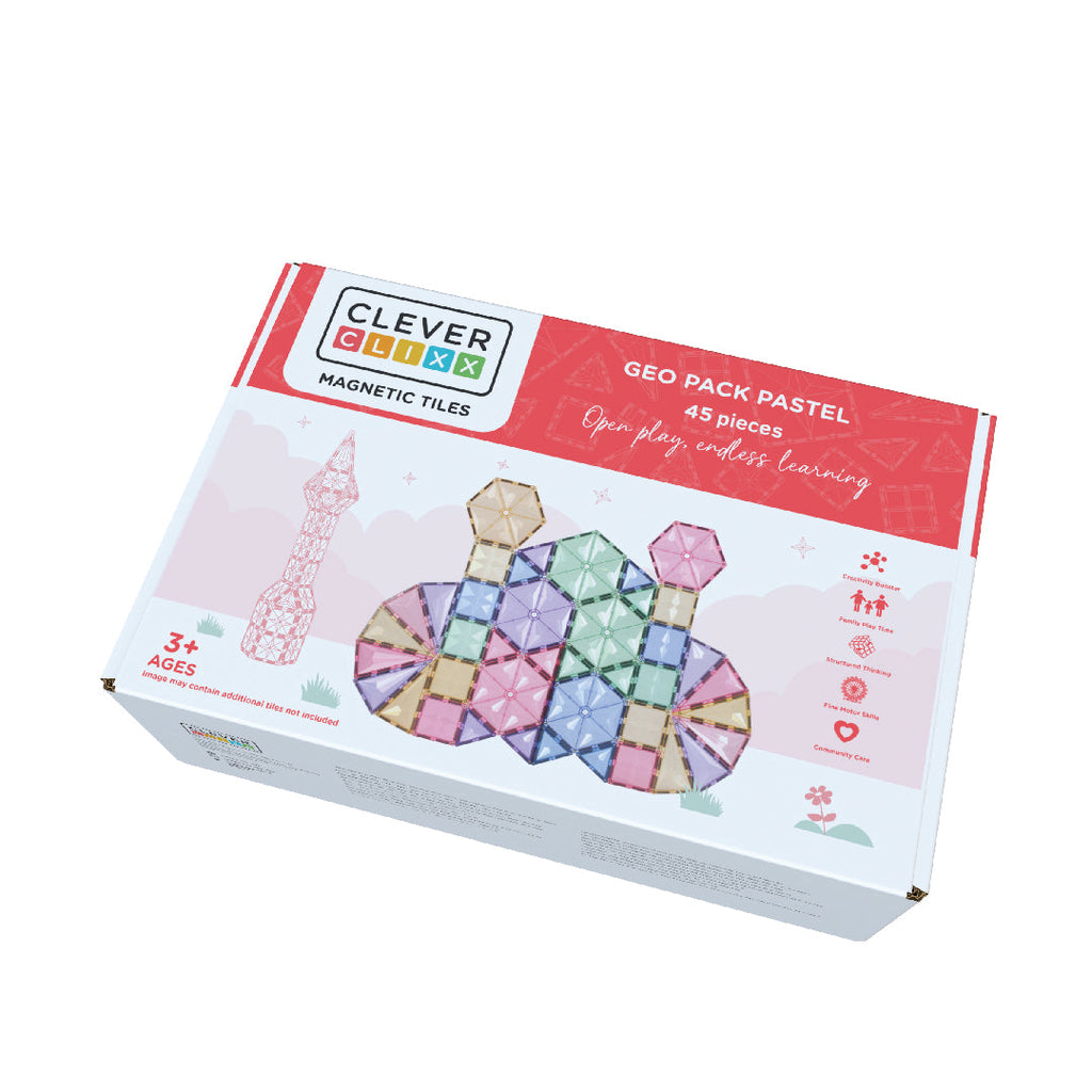 Cleverclixx Geo Pack Pastel | 45 Stuks