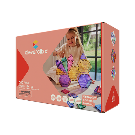 Cleverclixx Geo Pack Pastel | 45 Stuks