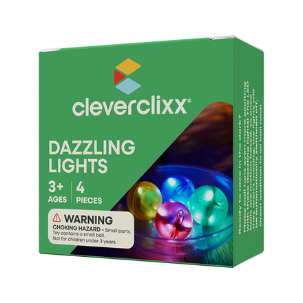 Cleverclixx Balls Pack Dazzling Lights | 4 Stuks