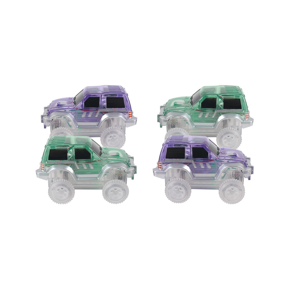 Cleverclixx Race Track Car Purple