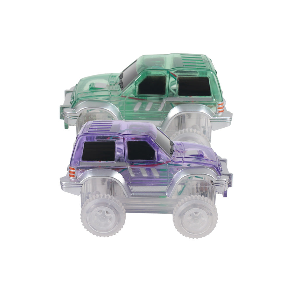 Cleverclixx Race Track Car Purple