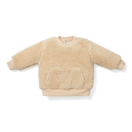 zzz Little Dutch Teddy Sweater | Sand