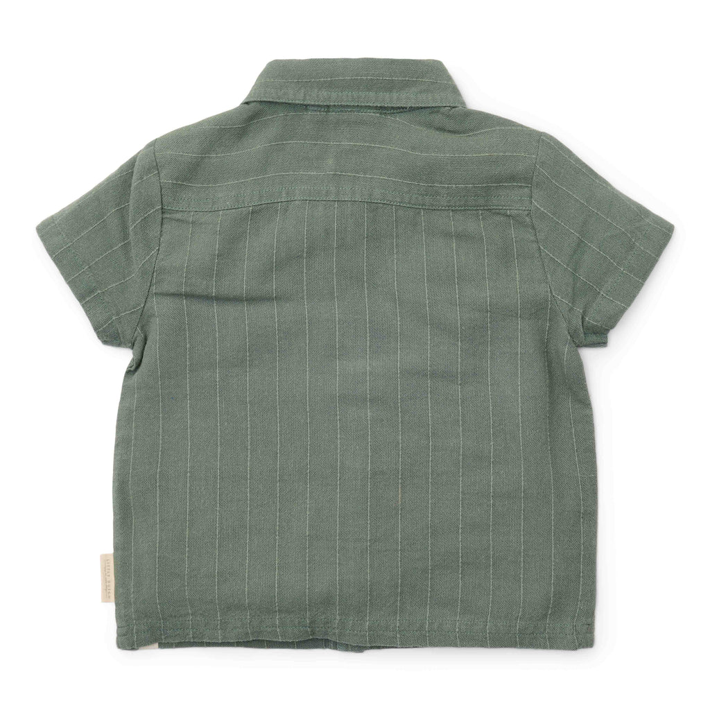 Little Dutch Blouse Korte Mouw Forest Green