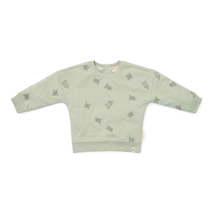 * Little Dutch Sweater Forest Mint Bugs