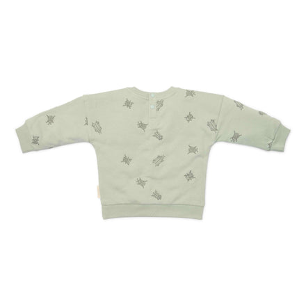 * Little Dutch Sweater Forest Mint Bugs
