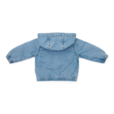 * Little Dutch Vest Met Capuchon Denim