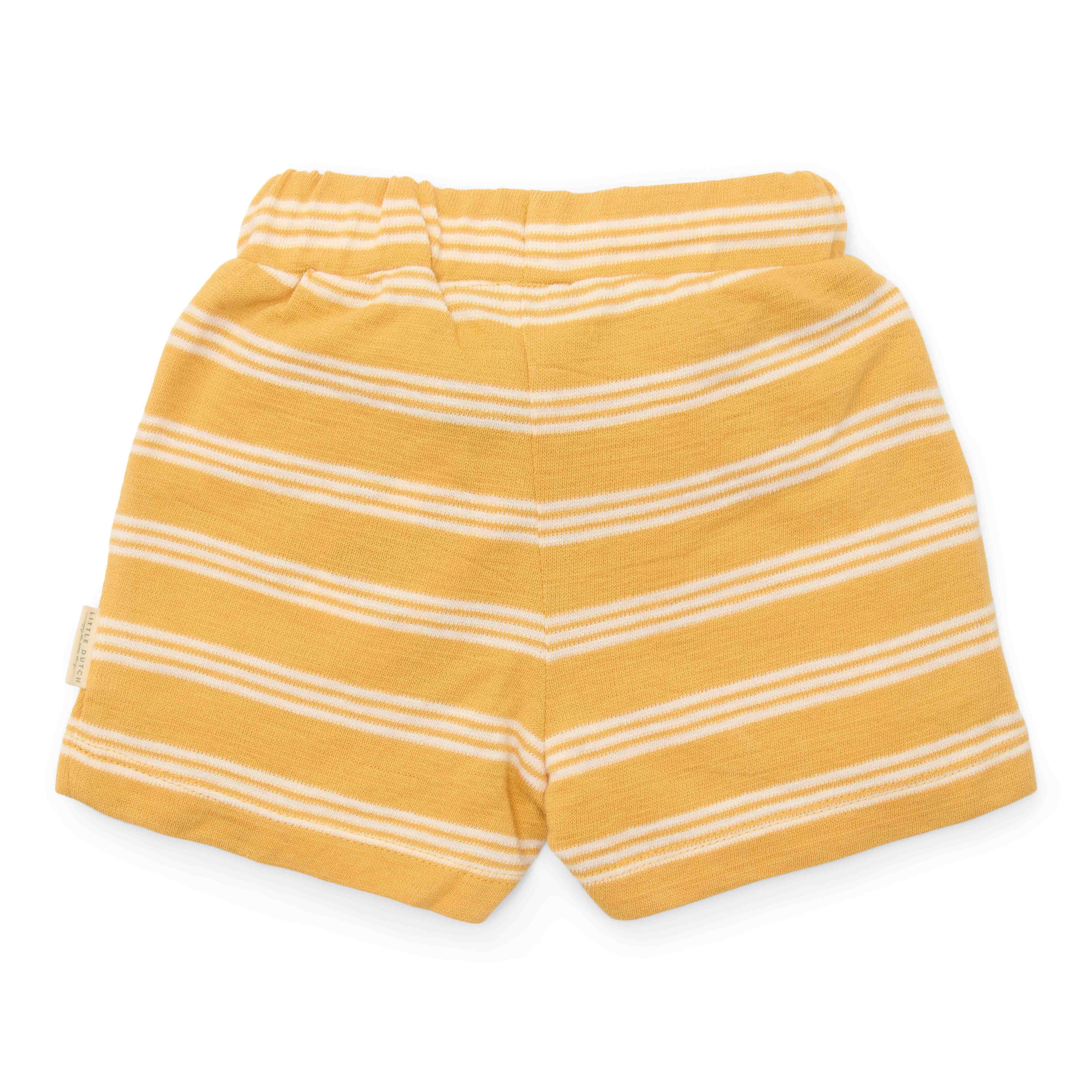 Little Dutch Korte Broek Yellow Stripe