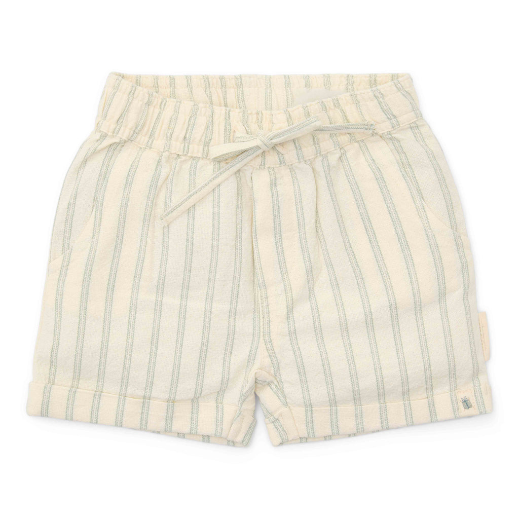 Little Dutch Korte Broek Forest Green Stripe