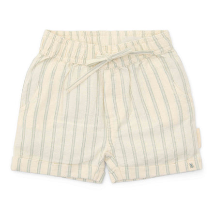 Little Dutch Korte Broek Forest Green Stripe