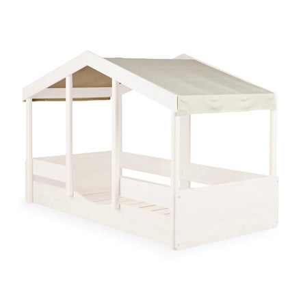 Quax Bedhuisje Montessori 90x200 Textiel Dak | Butter  Levering W19