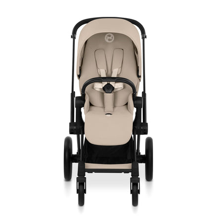 CYBEX Priam incl. Foldable Carry Cot | Cozy Beige (Matt Black Frame)