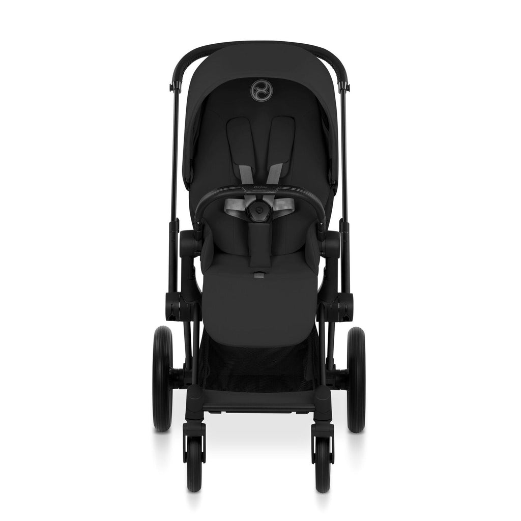 CYBEX Priam incl. Foldable Carry Cot | Sepia Black (Matt Black Frame)