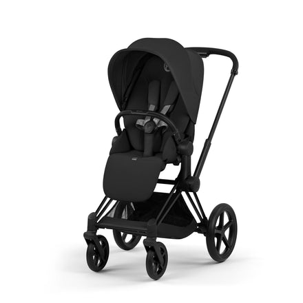 CYBEX Priam incl. Foldable Carry Cot | Sepia Black (Matt Black Frame)