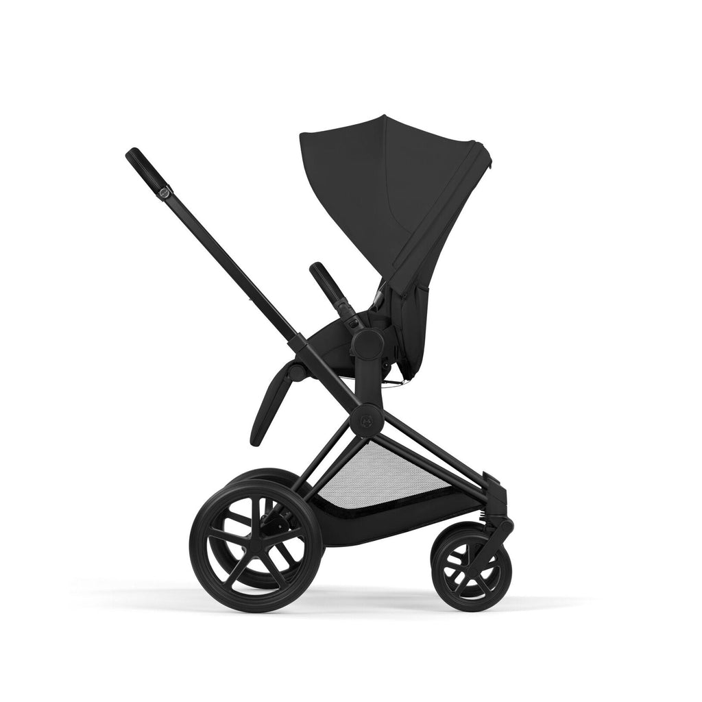 CYBEX Priam incl. Foldable Carry Cot | Sepia Black (Matt Black Frame)