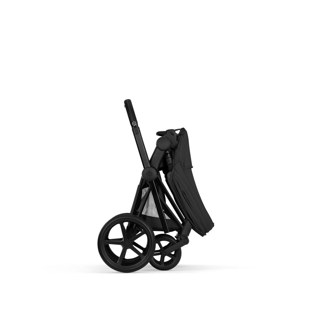 CYBEX Priam incl. Foldable Carry Cot | Sepia Black (Matt Black Frame)