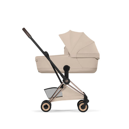 CYBEX Compacte Plooibuggy Coya | Cozy Beige (Rosegold Frame)