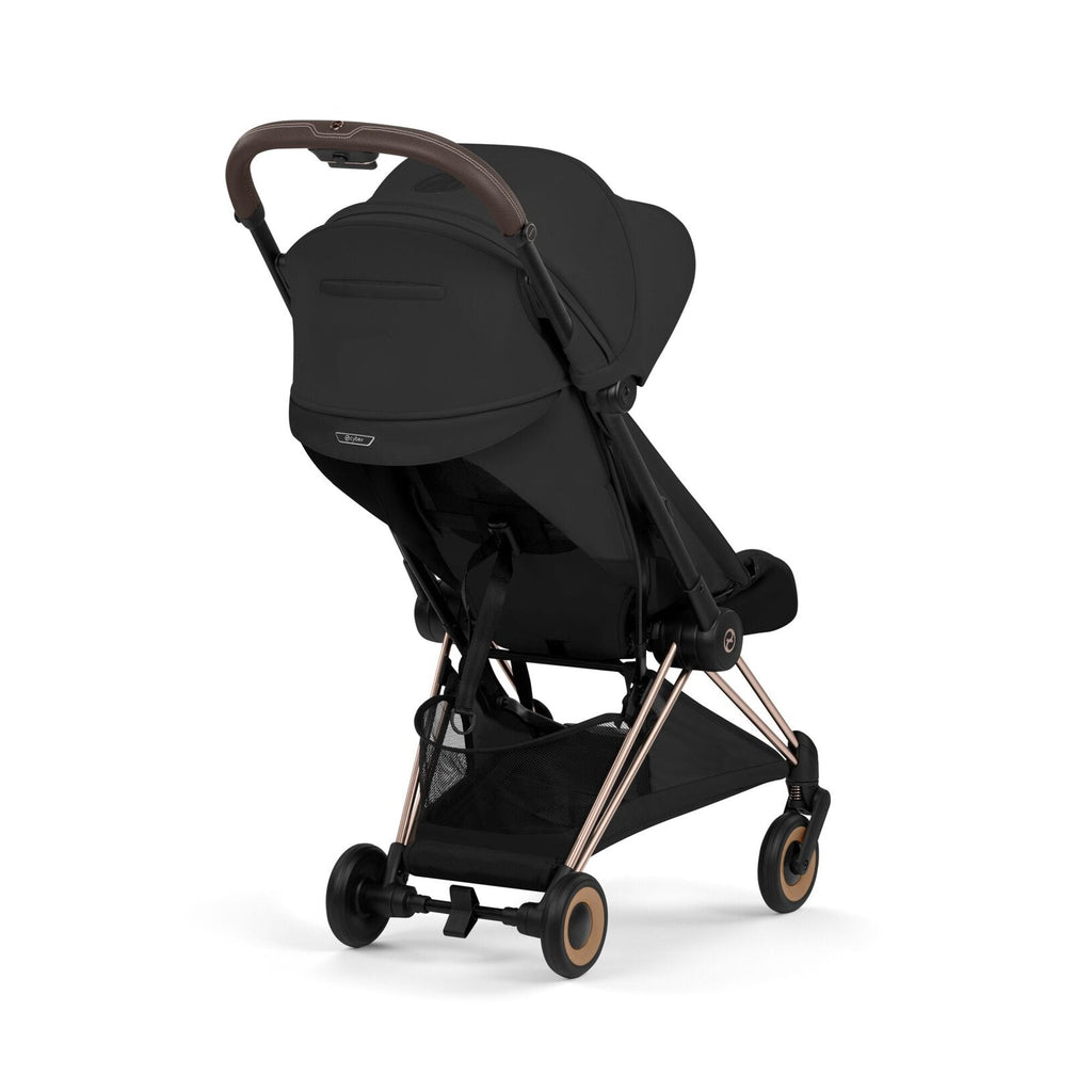 CYBEX Compacte Plooibuggy Coya | Sepia Black (Rosegold Frame)