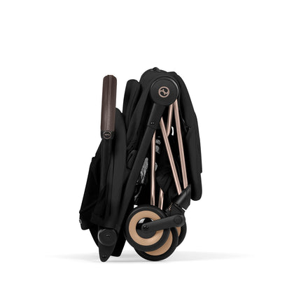 CYBEX Compacte Plooibuggy Coya | Sepia Black (Rosegold Frame)