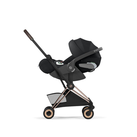 CYBEX Compacte Plooibuggy Coya | Sepia Black (Rosegold Frame)