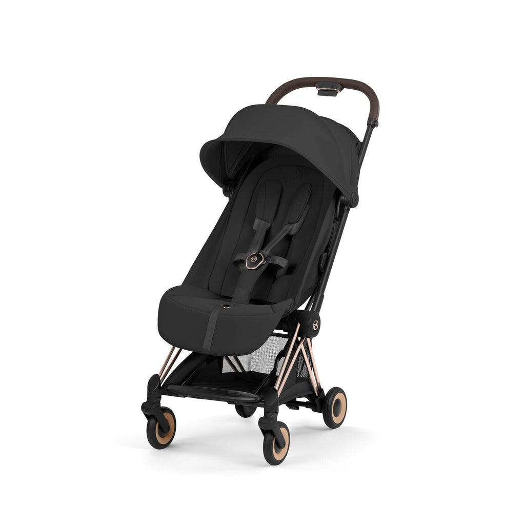CYBEX Compacte Plooibuggy Coya | Sepia Black (Rosegold Frame)