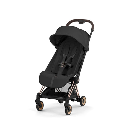 CYBEX Compacte Plooibuggy Coya | Sepia Black (Rosegold Frame)