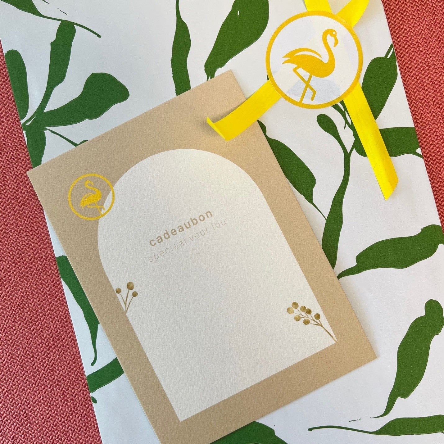 Papieren Cadeaubon (wordt per pakje opgestuurd)