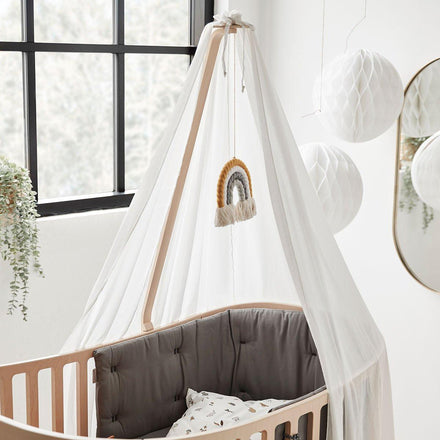 Leander Canopy voor Leander Babybed Ledikant | White