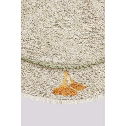 Lorena Canals Machinewasbaar Tapijt Rond Rug Ø140cm | Chanterelle