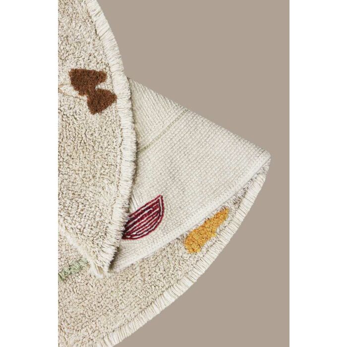 Lorena Canals Machinewasbaar Tapijt Rond Rug Ø140cm | Chanterelle