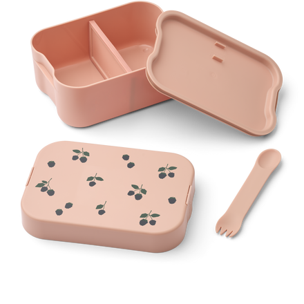 Liewood Chelsey Printed Lunchbox Set | Berry / Pale Tuscany