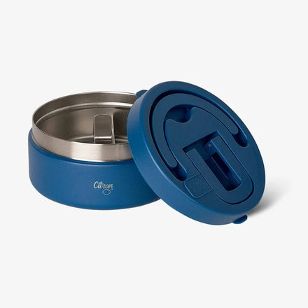 Citron RVS Thermo Food Jar 400ml | Dark Blue