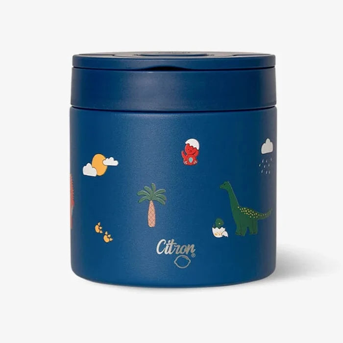 Citron RVS Thermo Food Jar 350ml | Dino