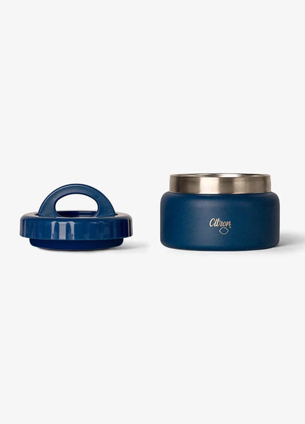 Citron RVS Thermo Food Jar 250ml | Dark Blue