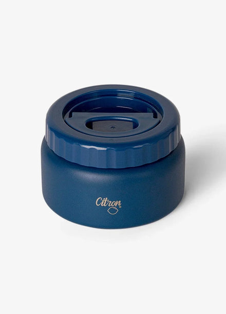Citron RVS Thermo Food Jar 250ml | Dark Blue
