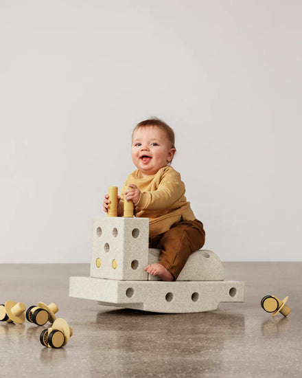 MODU Curiosity Set | Sand Grey / Honey Yellow
