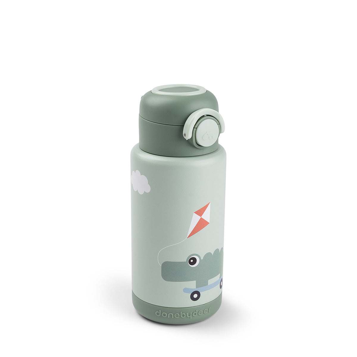 Done By Deer Thermische Drinkfles | Playground Green