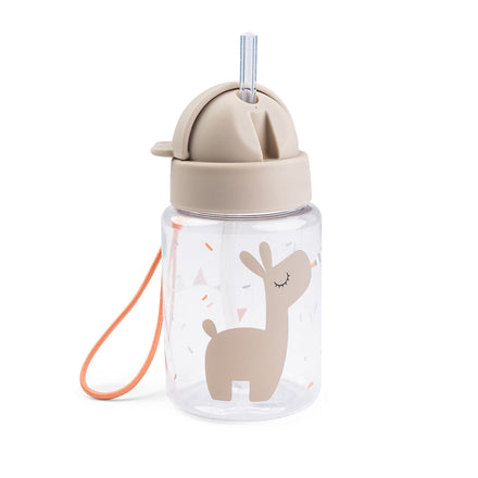 Done By Deer Drinkfles Met Rietje 280ml | Celebration Sand