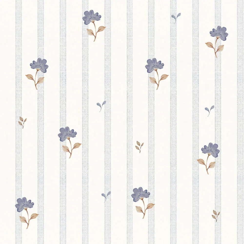 Dekornik Behang Delicate Retro Flowers