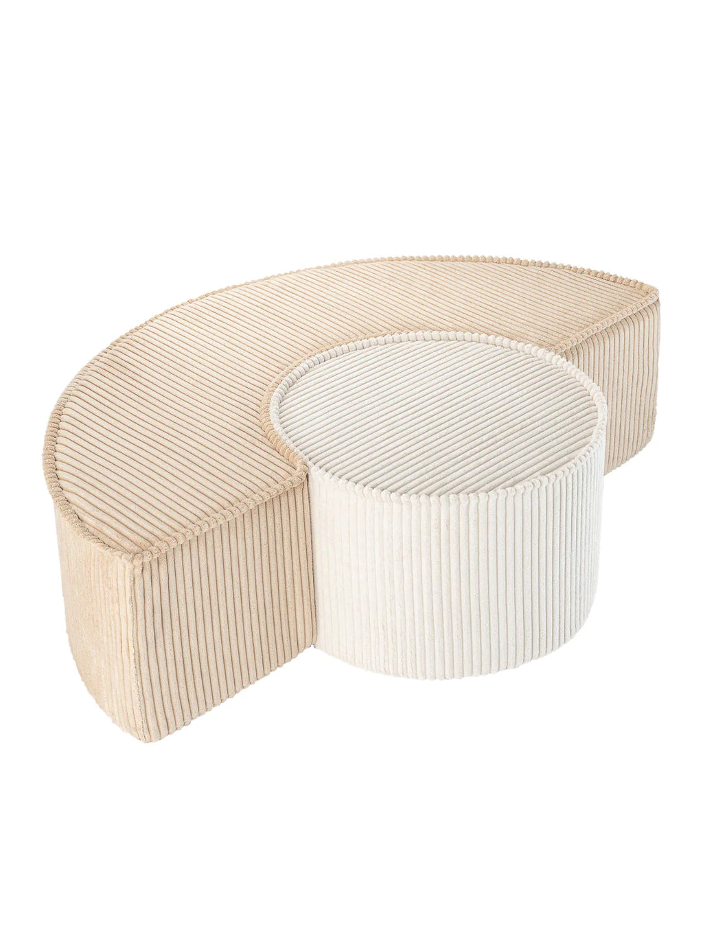 Wigiwama Pouffe Set Speelset | Brown Sugar