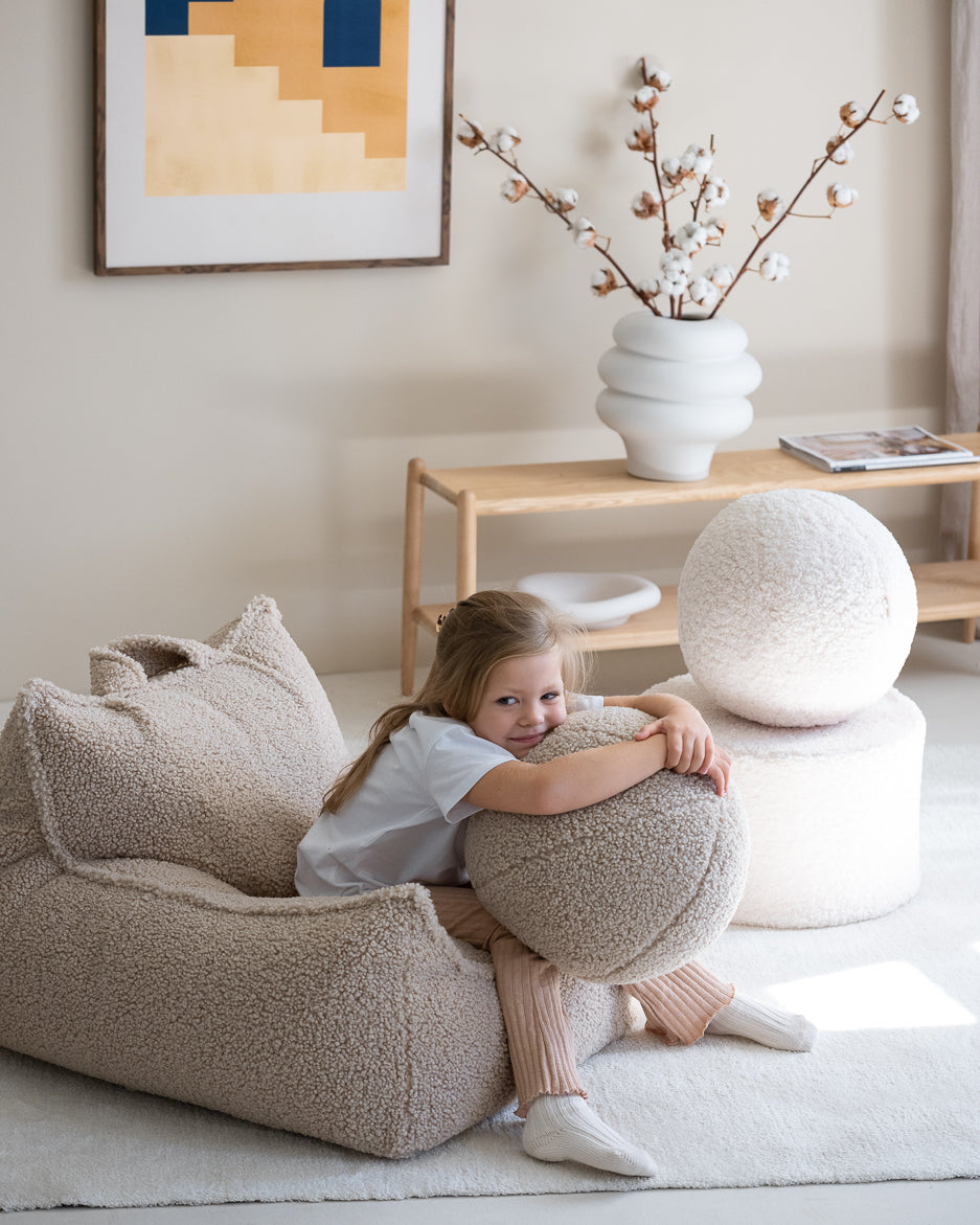 Wigiwama Beanbag Chair | Biscuit