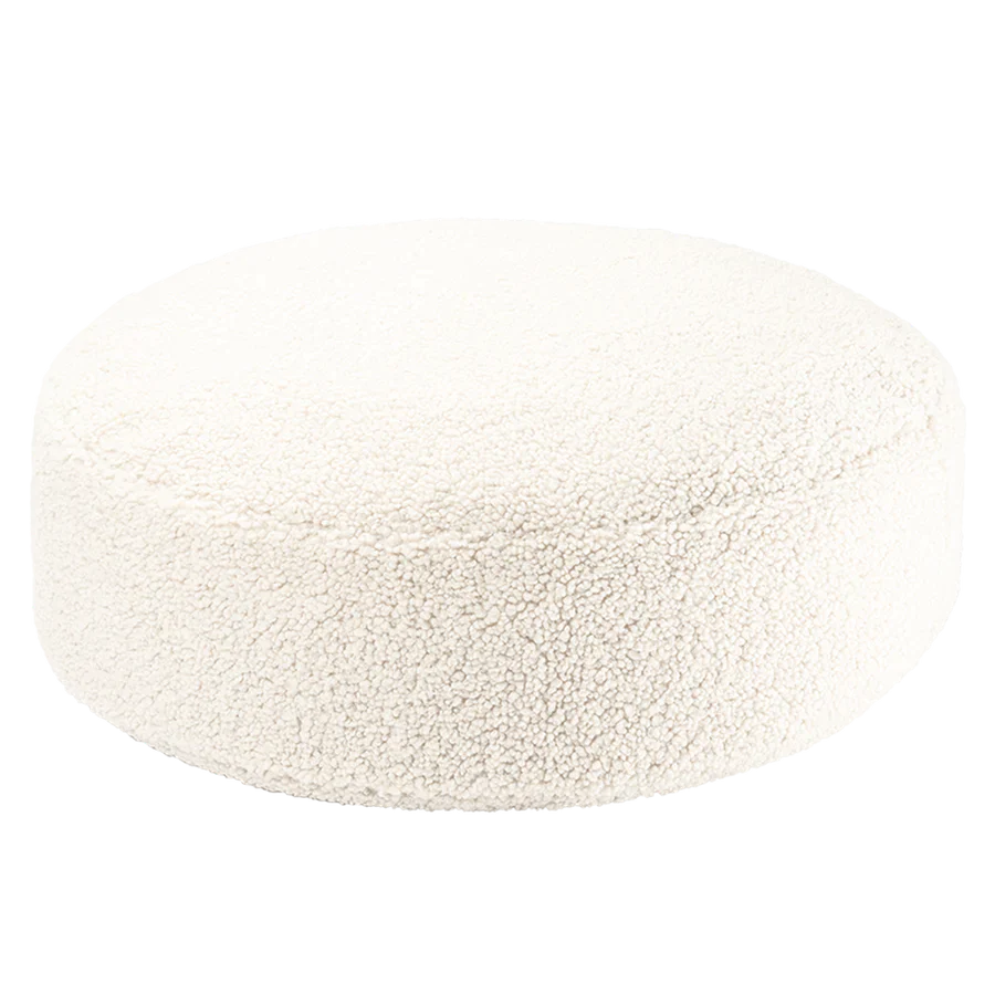 Wigiwama Pouffe Ottoman | Cream