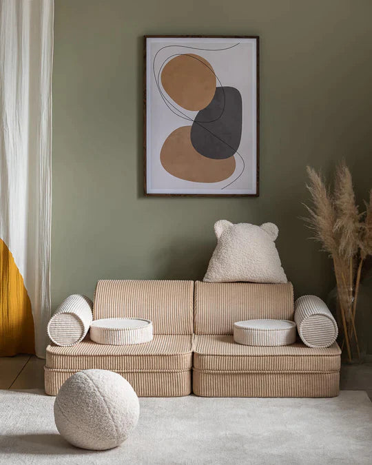 Wigiwama Settee | Brown Sugar