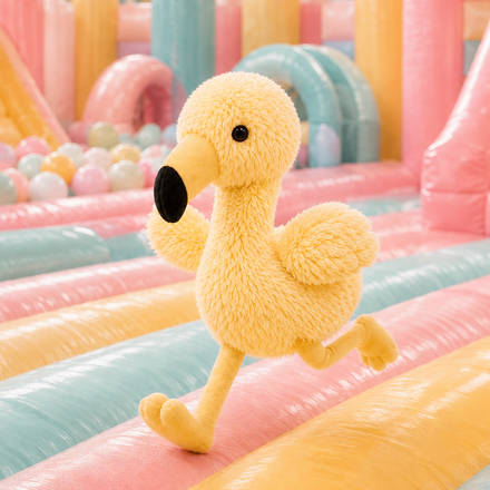 TICKET 🥳 Exclusief kinderfeest De Gele Flamingo @Airworld 2026