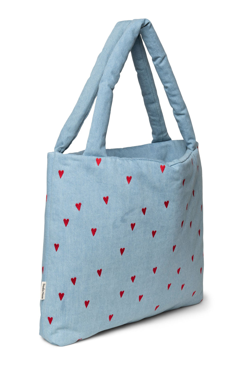 Studio Noos Mom Bag | Denim Hearts