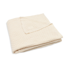 ZZZ Jollein Ledikant Deken 100x150cm | Weave Knit Merino Wool Oatmeal